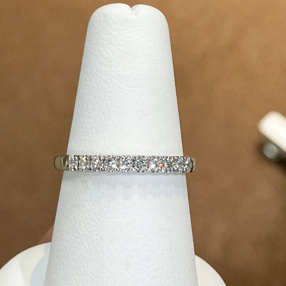 Women's White Gold Diamond Wedding Ring - Picture 6 of 6